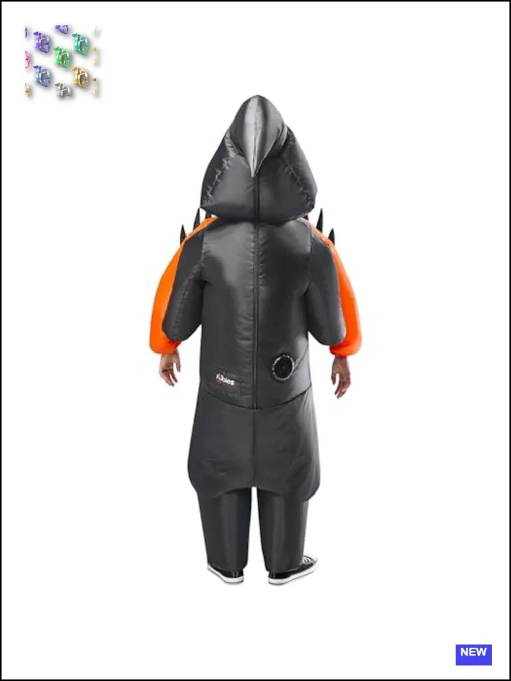 Rubies Grim Reaper Abduction Inflatable Costume for Kids - Halloween Cosplay,